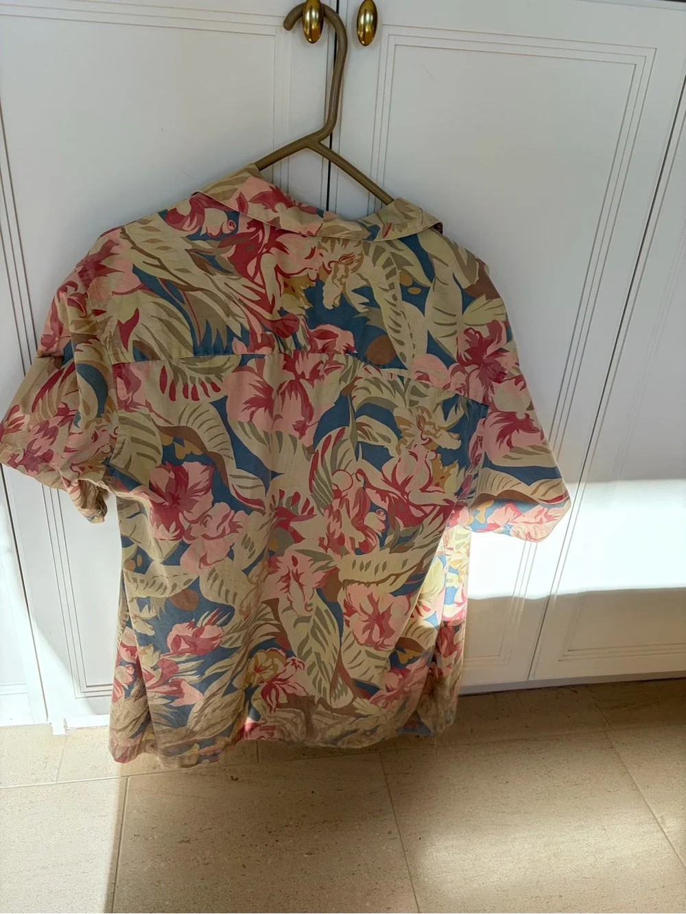J. Crew Men's ' Floral Short-Sleeve Button Shirt - Multicolor